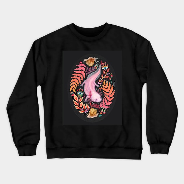 Axolotl Crewneck Sweatshirt by MHeld 